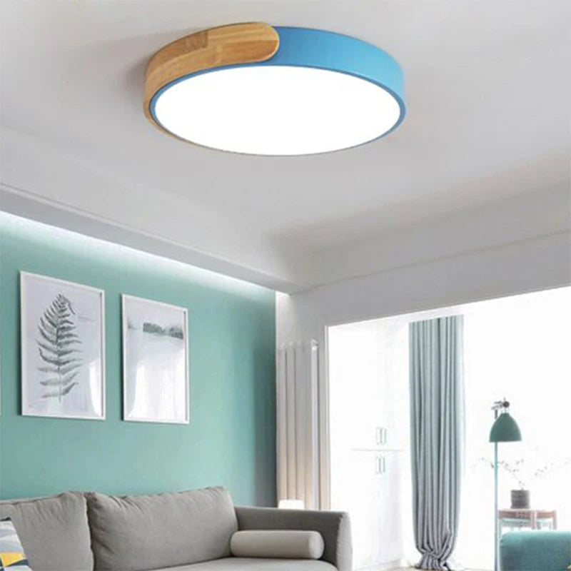 Ultra-thin LED Ceiling Lights for Living Room, Cold, Warm, White, Natural Light, Fixtures