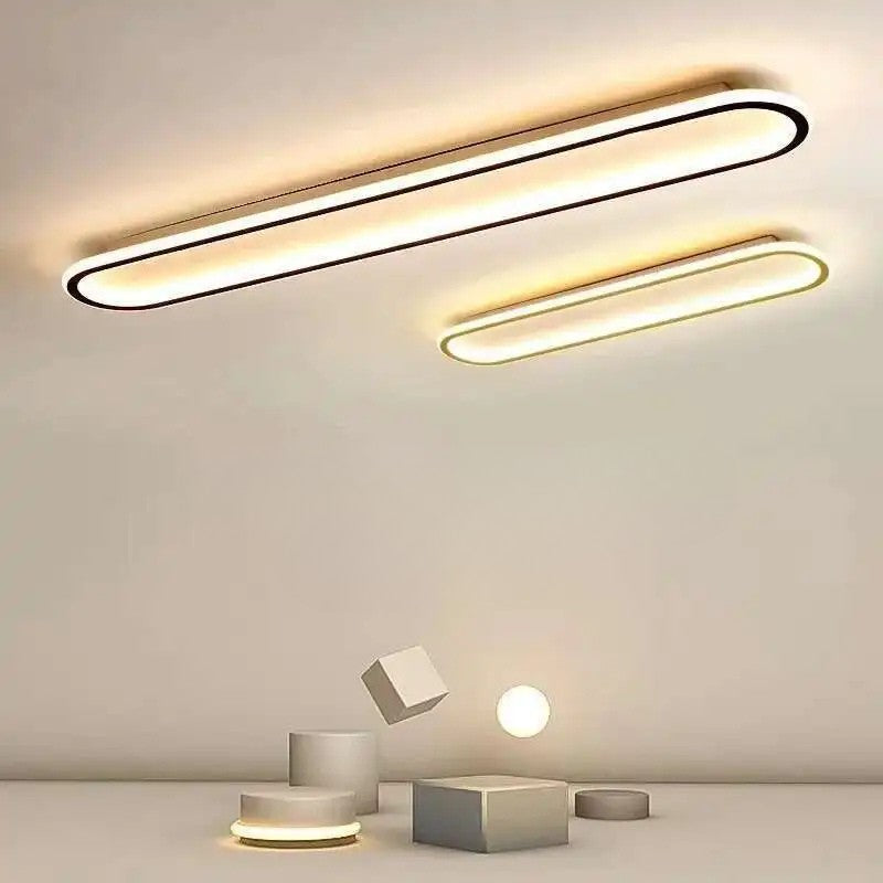 Novoora Plafoniera LED a Barra Lunga Moderna e Minimalista