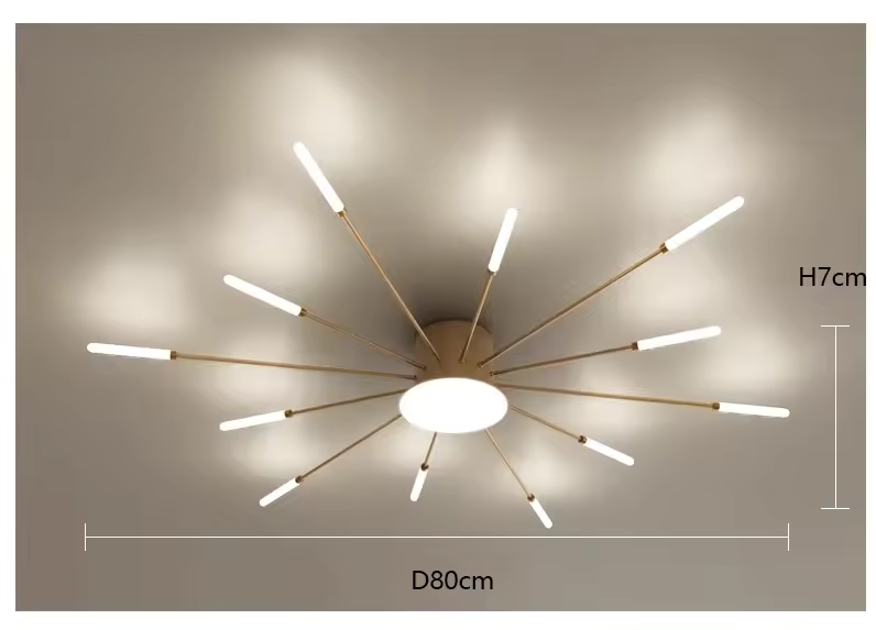 Novoora™ – Plafoniera LED Fuochi d’Artificio Moderna per Soggiorno e Camera da Letto