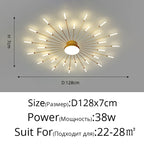 Plafoniera LED Moderna – Camera e Soggiorno