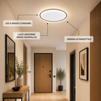 Plafoniera LED Rotonda Ultrasottile Novoora