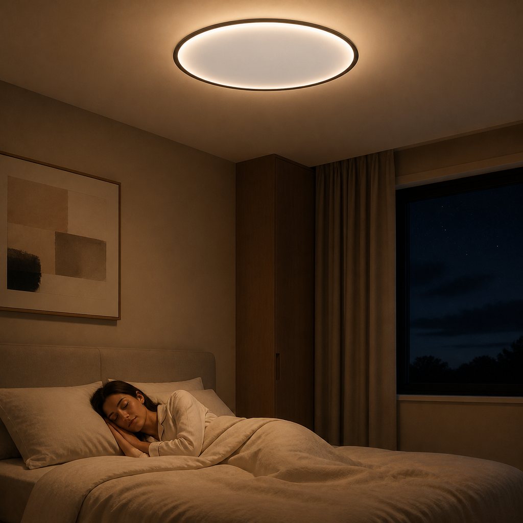 Plafoniera LED Rotonda Ultrasottile Novoora