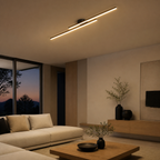 Novoora – Plafoniera LED Lineare in Alluminio dal Design Moderno