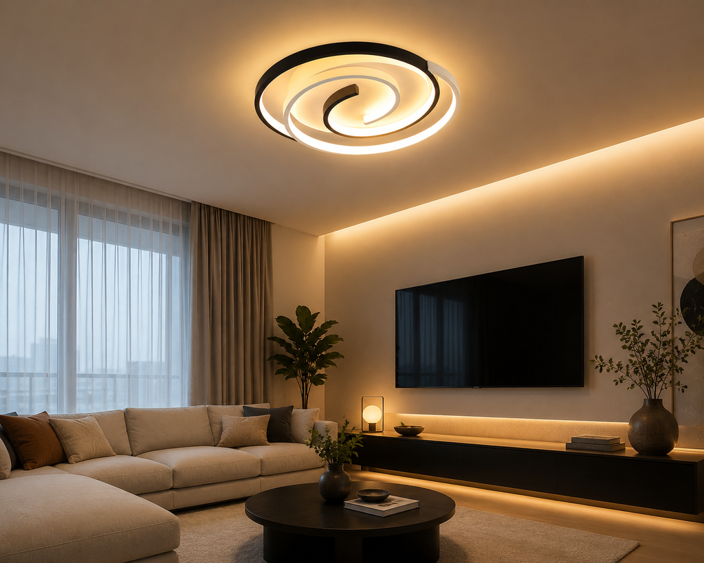 Novoora Plafoniera LED Moderna a Spirale
