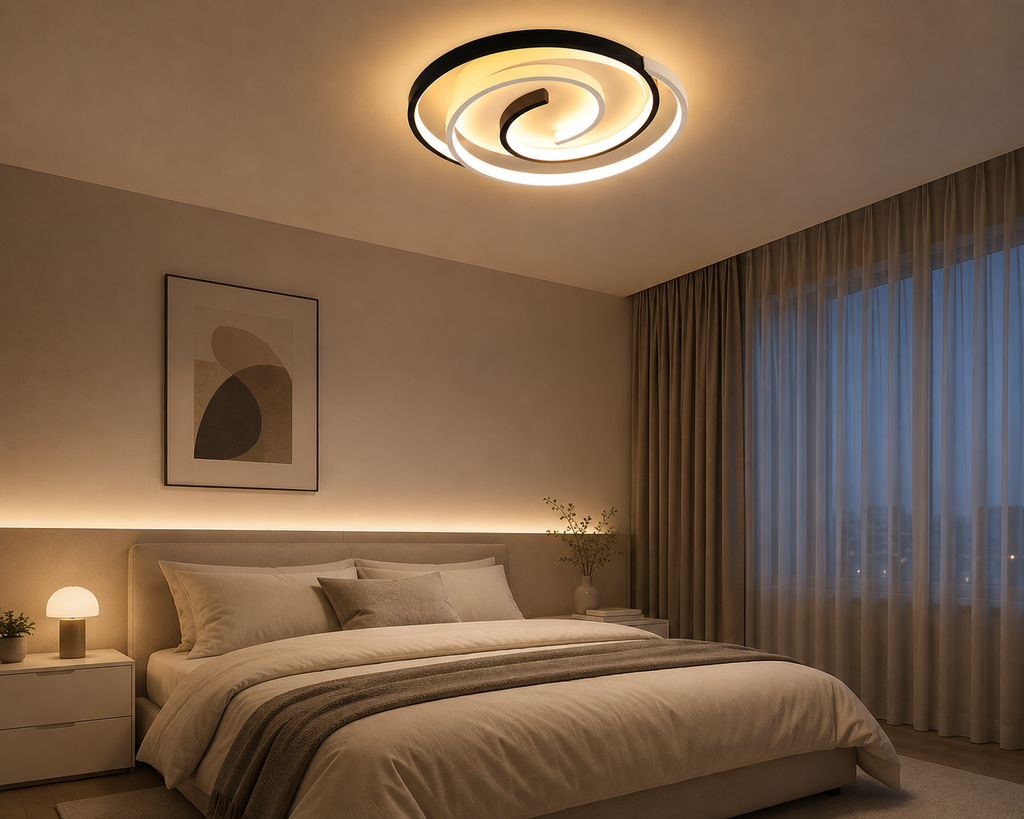 Novoora Plafoniera LED Moderna a Spirale