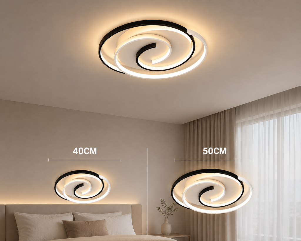 Novoora Plafoniera LED Moderna a Spirale