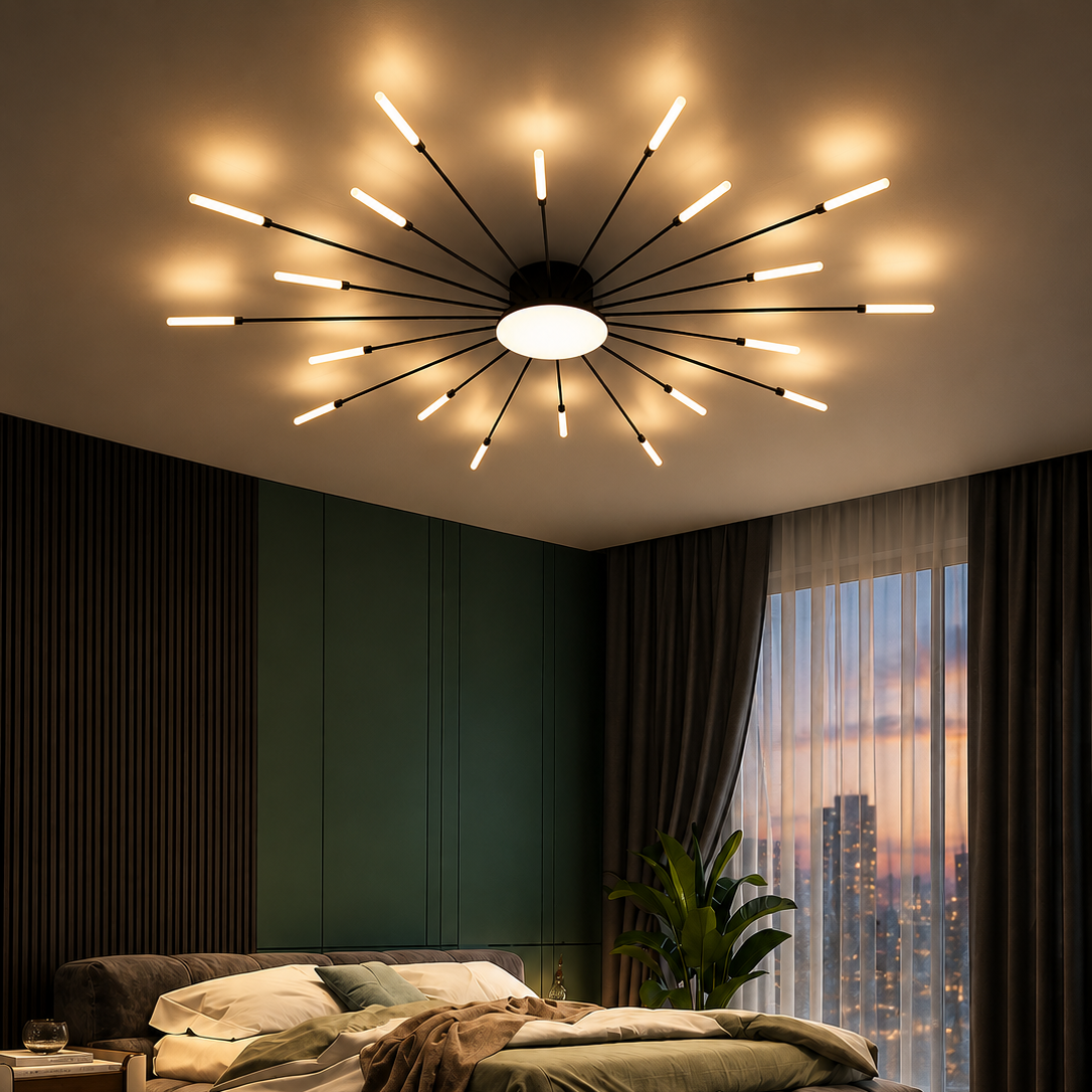 Novoora™ – Plafoniera LED Fuochi d’Artificio Moderna per Soggiorno e Camera da Letto