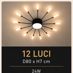 Novoora™ – Plafoniera LED Fuochi d’Artificio Moderna per Soggiorno e Camera da Letto