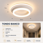 NOVOORA™ Plafoniera LED Moderna Dimmerabile