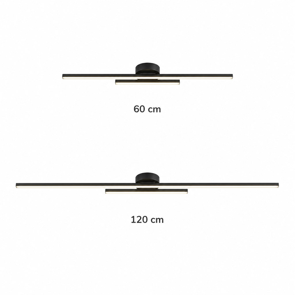 Plafoniera LED Lineare Moderna – Design Minimalista