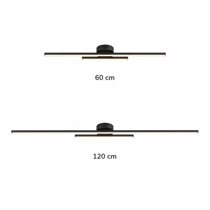 Plafoniera LED Lineare Moderna – Design Minimalista