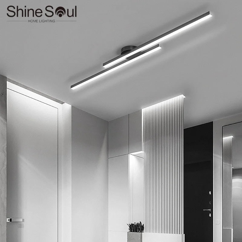 Plafoniera LED Lineare Moderna – Design Minimalista