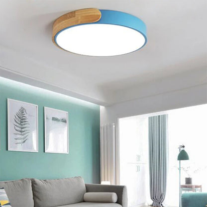 Ultra-thin LED Ceiling Lights for Living Room, Cold, Warm, White, Natural Light, Fixtures
