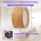 GX53 Downlight Wooden Ceiling Lamp 220V Indoor Decor Lamps Room Lighting Living Room Corridor LED Down Lights for Street Bedroom