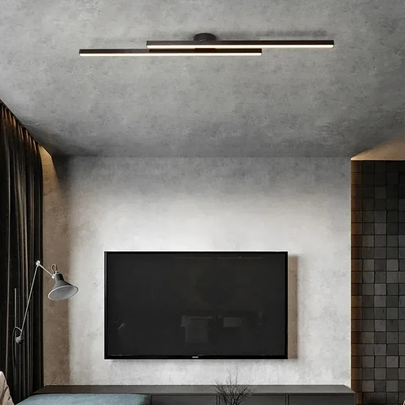 Plafoniera LED Lineare Moderna – Design Minimalista