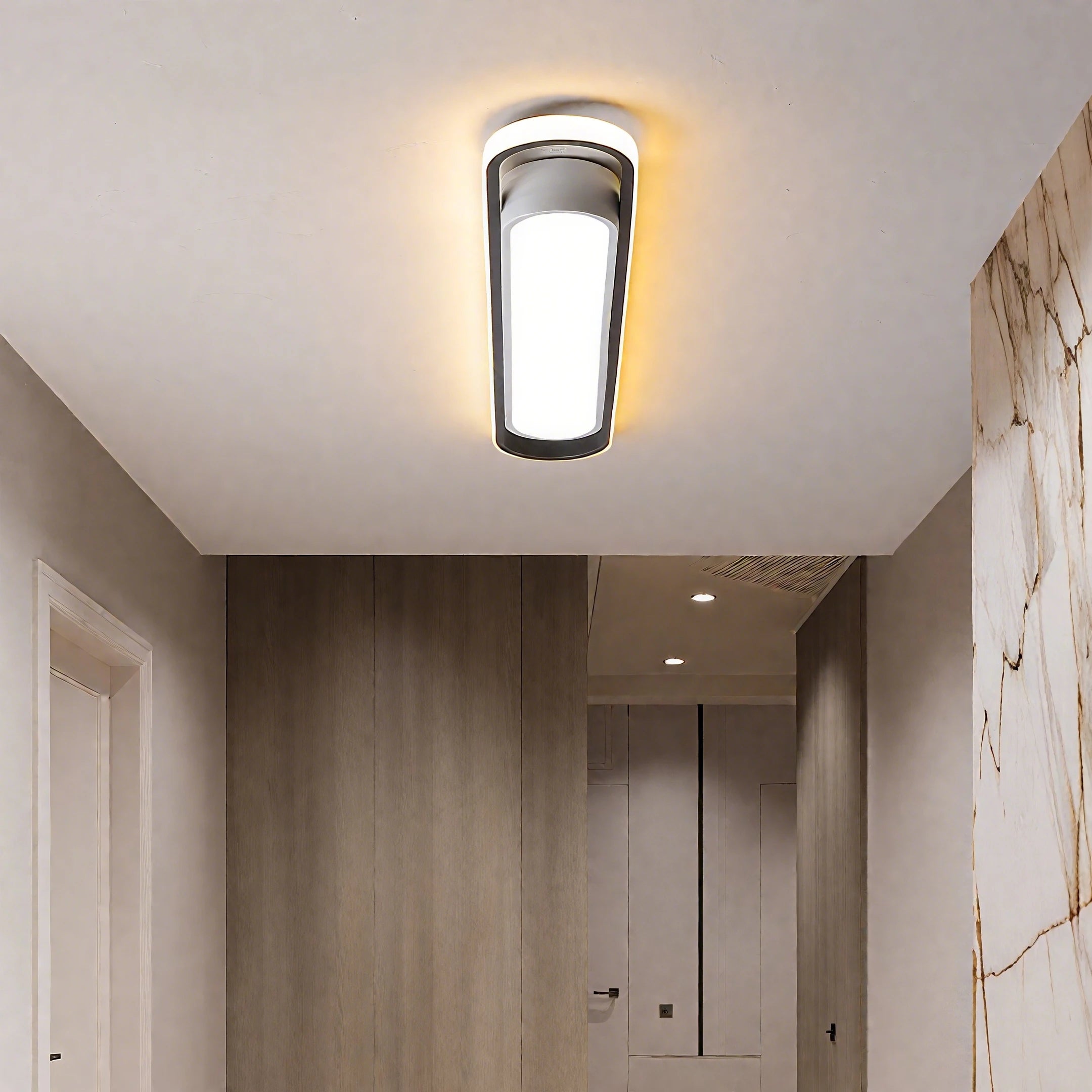 Novoora Plafoniera LED Ultrasottile Dimmerabile con Telecomando