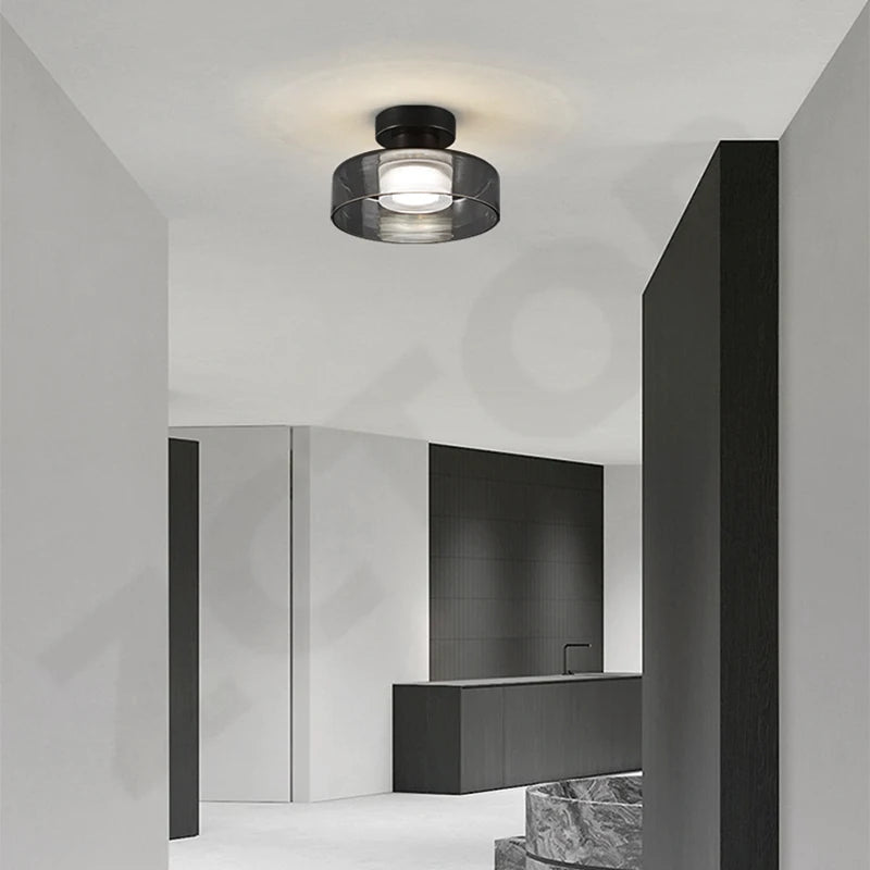 Novoora – Plafoniera LED Vetro Fumé