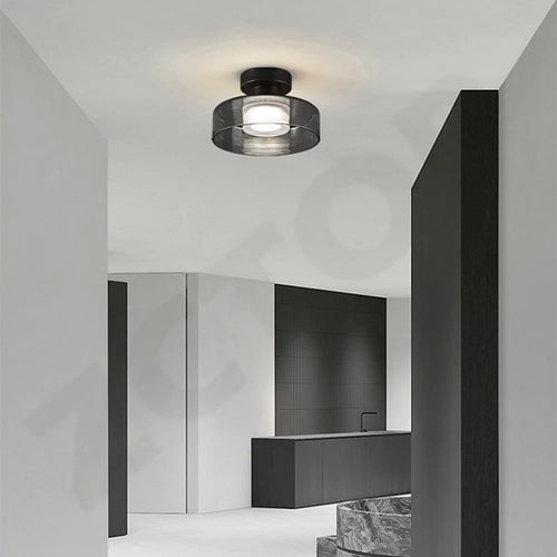 Novoora – Plafoniera LED Vetro Fumé