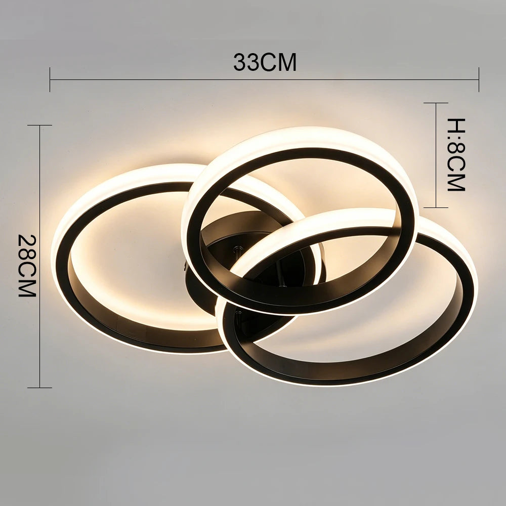 NOVOORA™ Plafoniera LED Moderna – Rotonda & Quadrata
