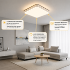 NOVOORA™ Plafoniera LED Quadrata 18W–48W