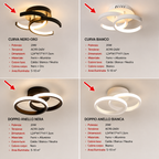 NOVOORA™ Plafoniera LED Compatta Dimmerabile